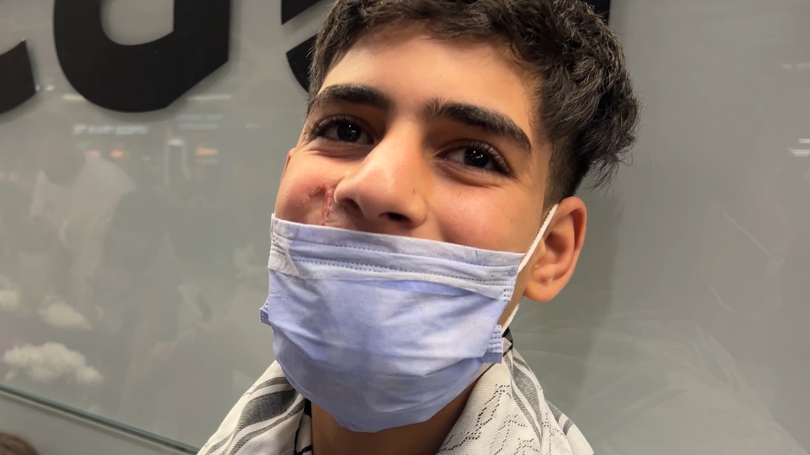 Gazan boy, 15, given hero’s welcome as he arrives in UK for urgent medical treatment | World News