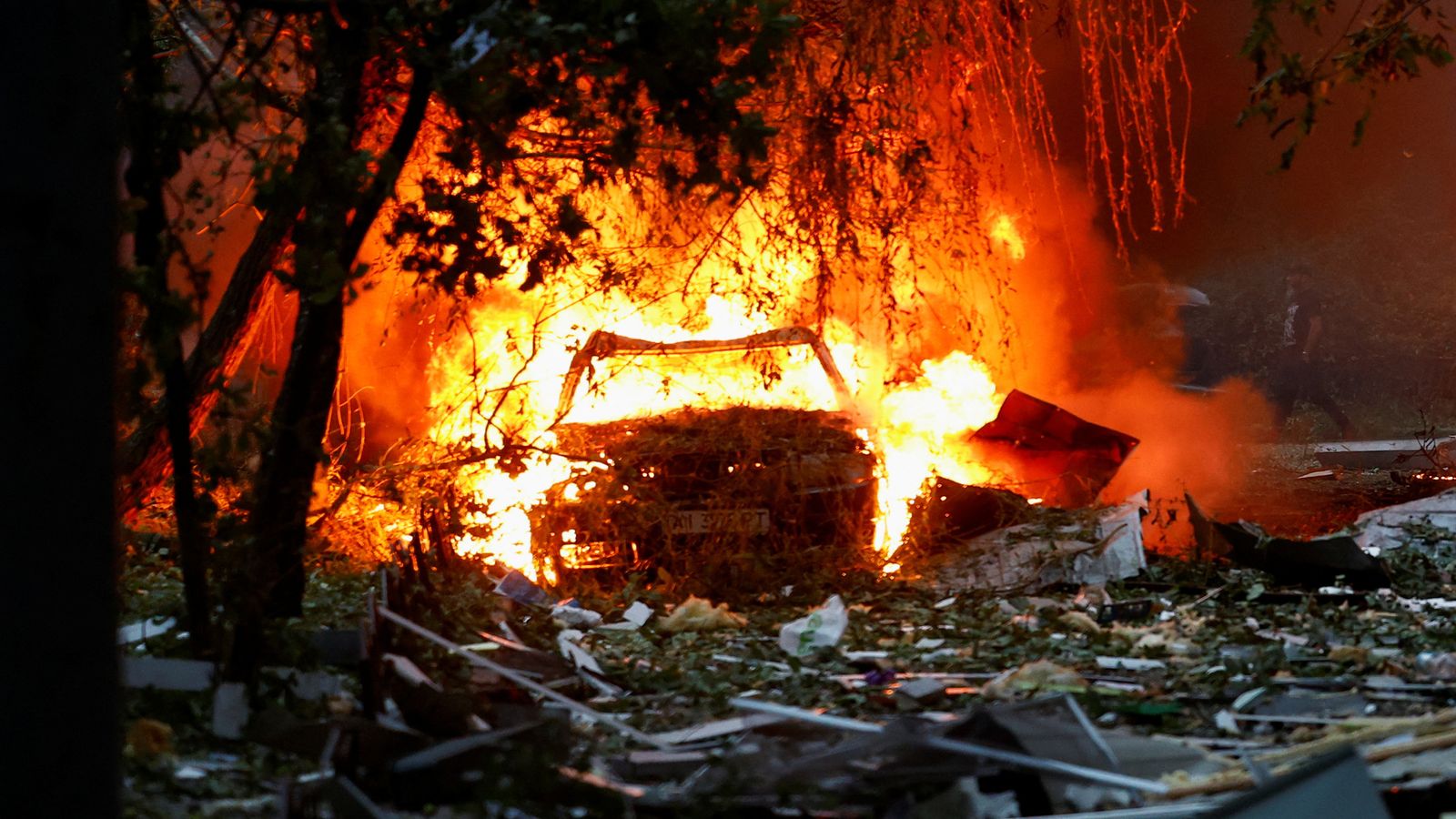 Russian missile and drone attack on Kyiv kills at least 14 people | World News