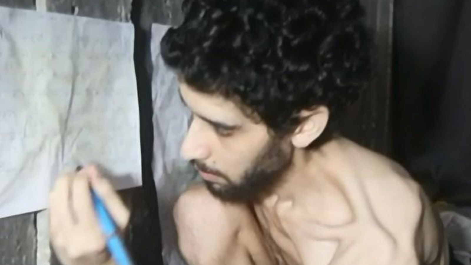 Videos of emaciated Israeli hostage Evyatar David released by Hamas | World News